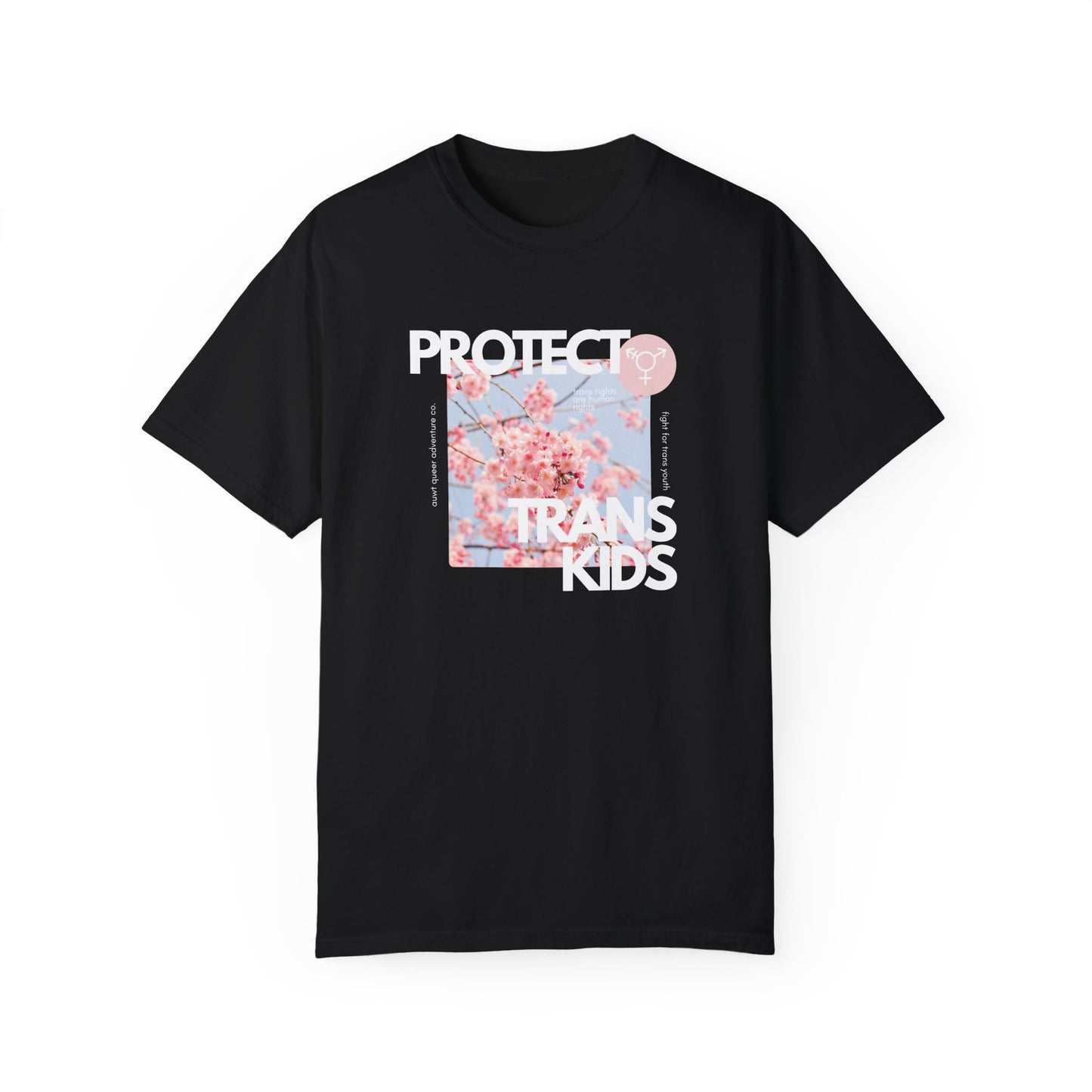 protect trans kids t-shirt - black