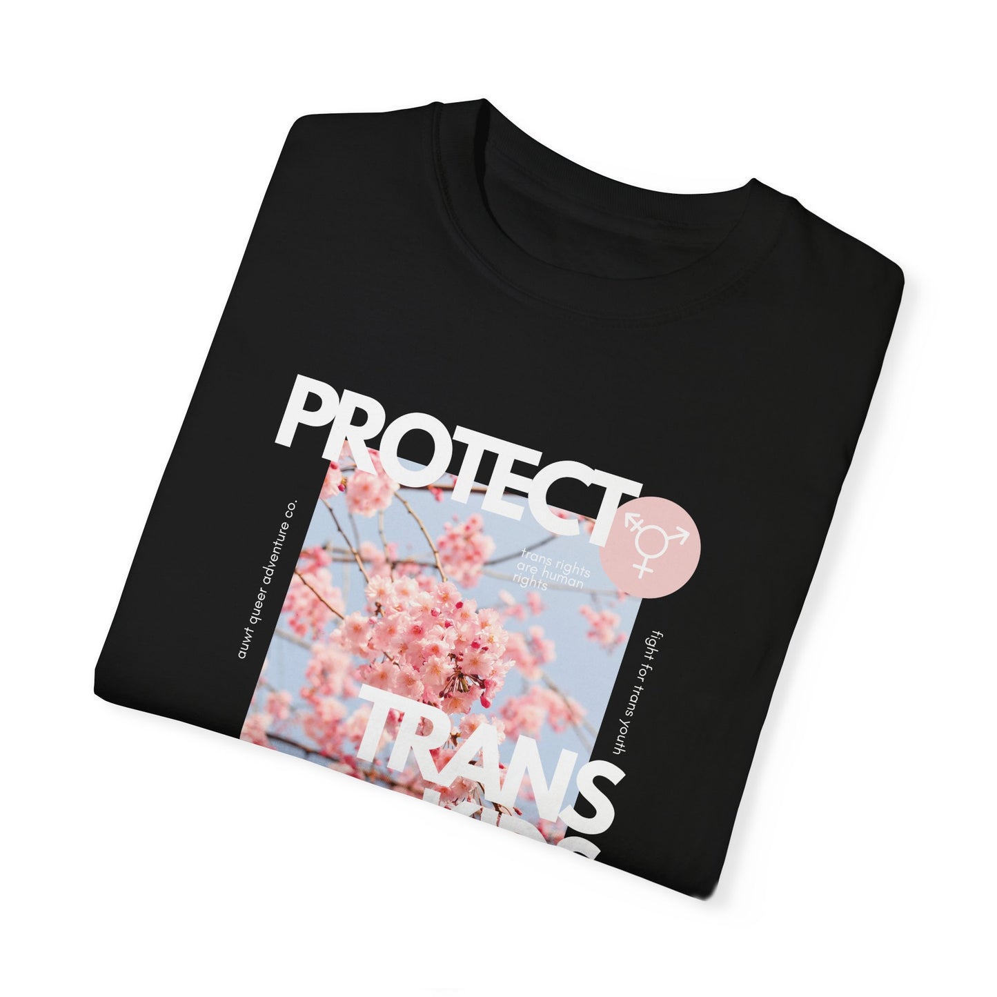 protect trans kids t-shirt - black