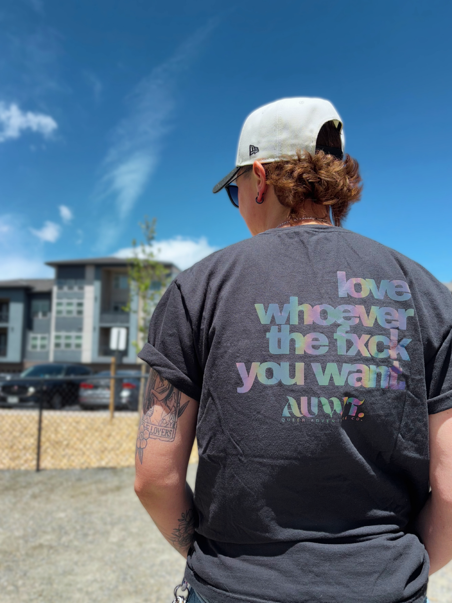 love whoever the fxck you want t-shirt