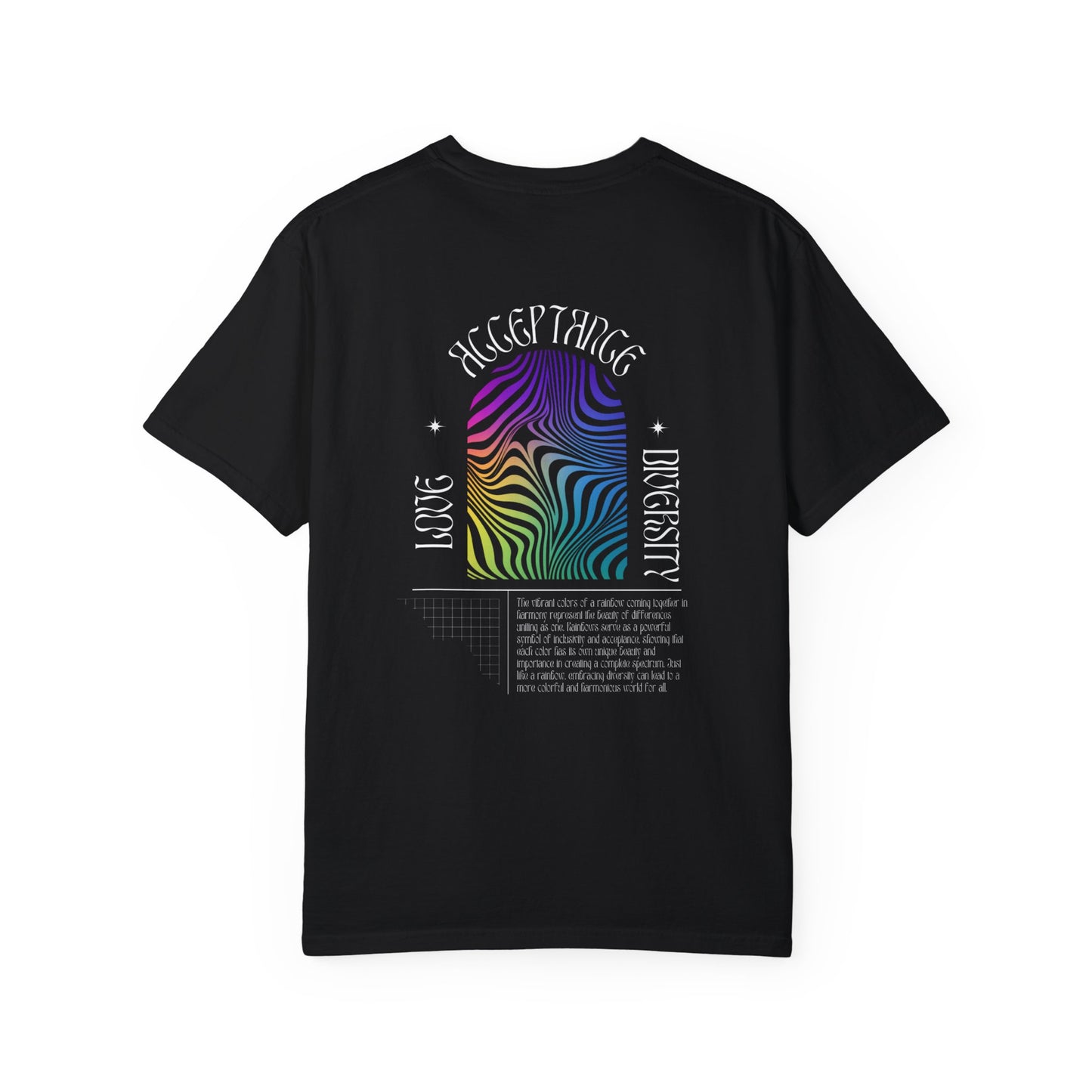 rainbow love t-shirt